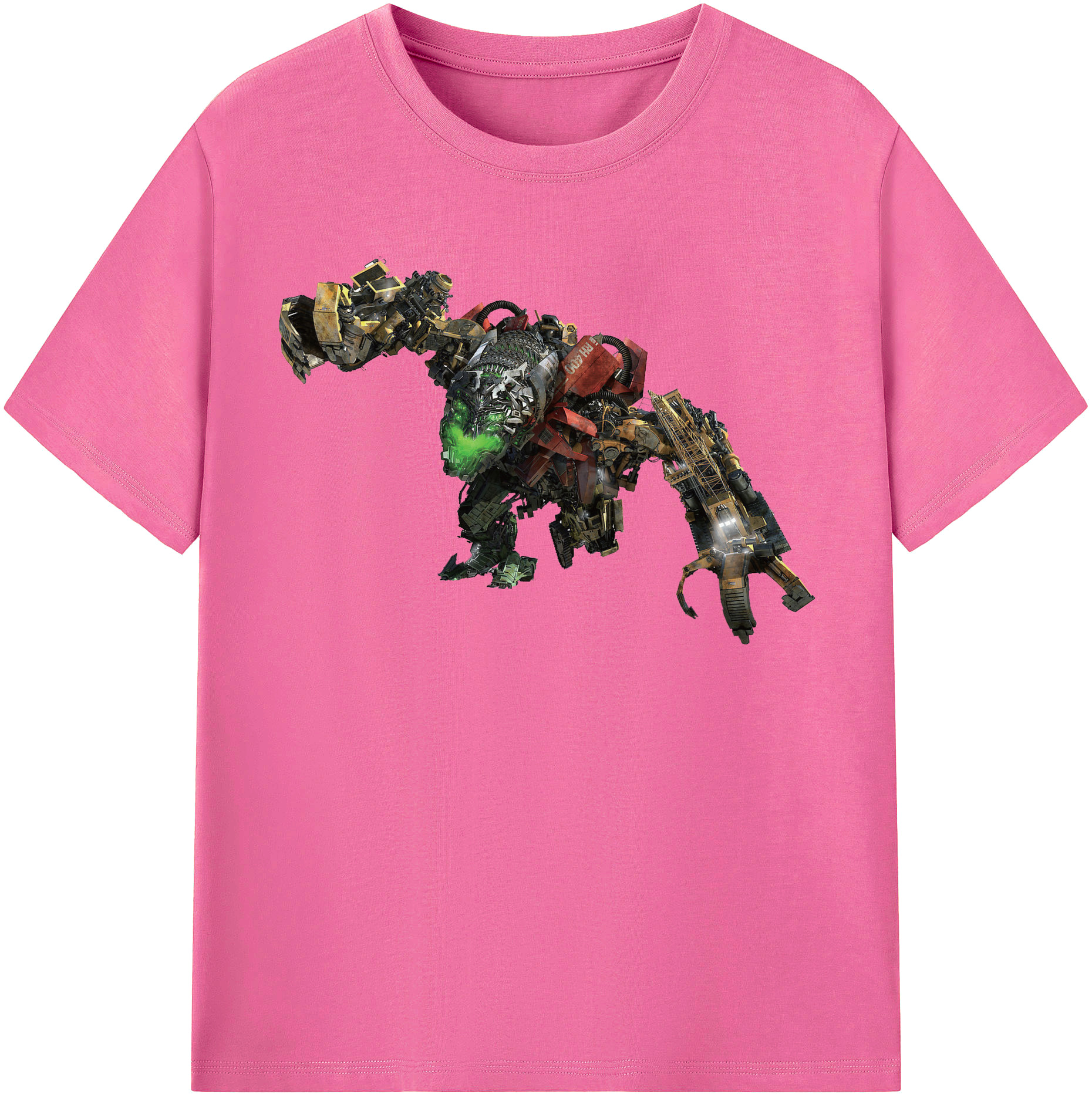 （画像用）  レディースカジュアルプリントTシャツ（綿100％）